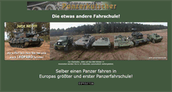 Desktop Screenshot of panzerkutscher.de